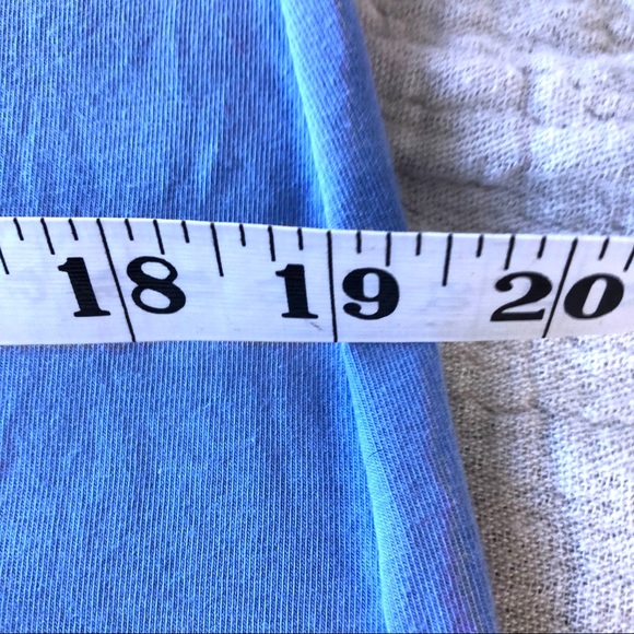 Eileen Fisher Organic Cotton Blend Tee Shirt Dress in Periwinkle Powder … - Picture 12 of 14